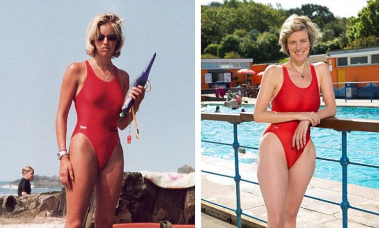Kelly MCGILLIS in a swimsuit