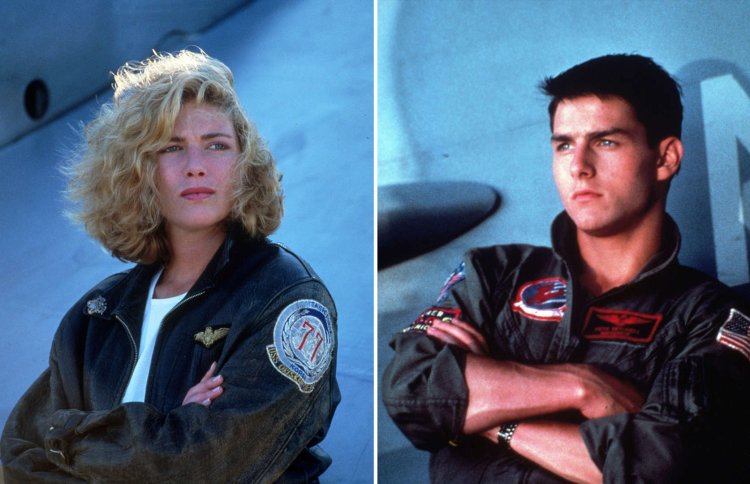 Top Gun Tom Cruise and Kelly McGillis