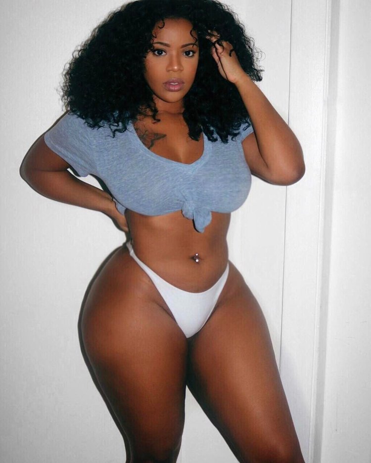 Black girls in shorts