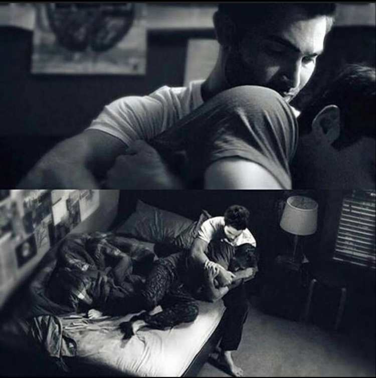Derek Hale sleeping
