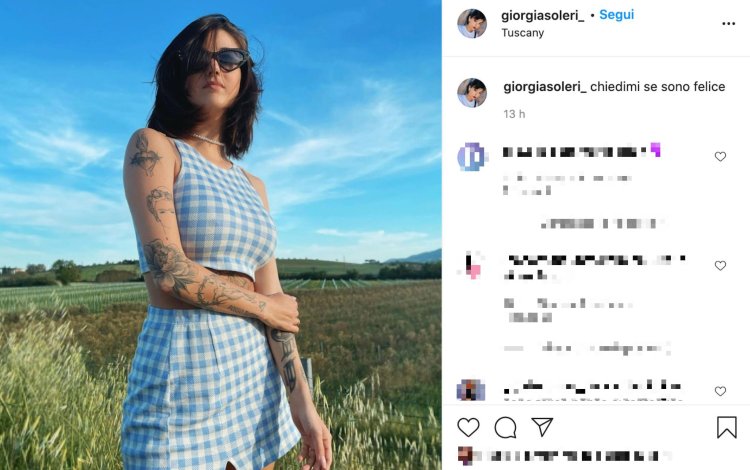 Damiano David and Georgia Soleri