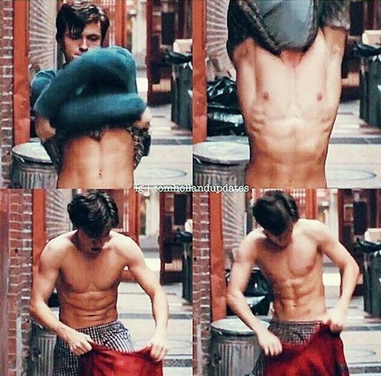 Peter parker tom holland torso