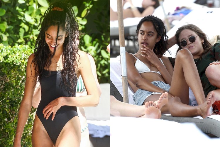 Malia Ann Obama swimsuit