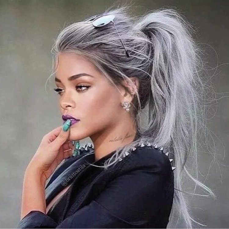 Gray hair