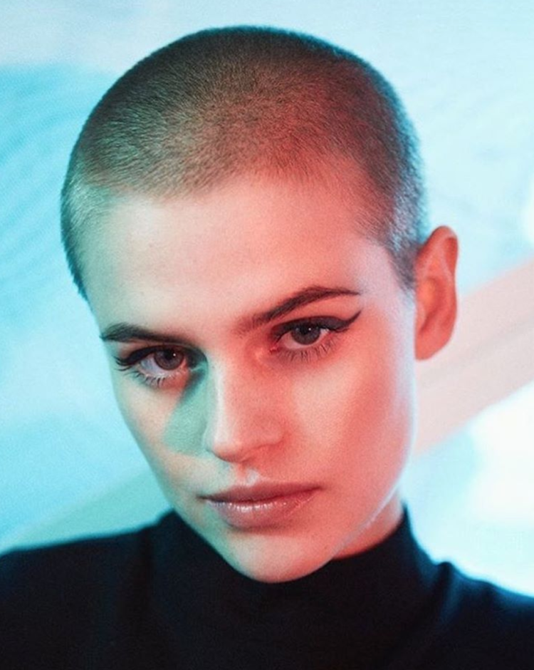 Natalie Portman is bald