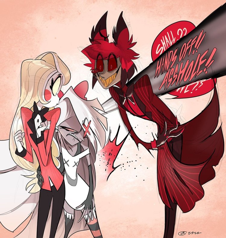 HAZBIN Hotel Vaggie and Charlie Comic