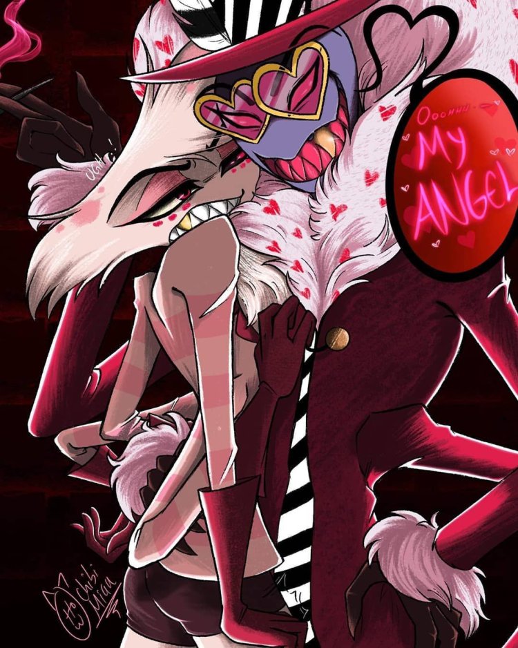 HAZBIN Valentino and Angel