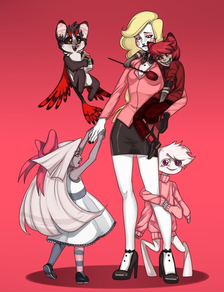 Charlie and Husk Hotel HAZBIN