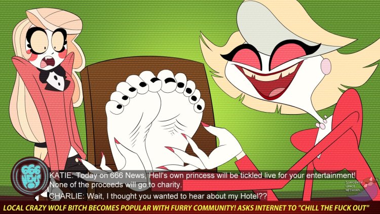 Hotel HAZBIN Charlie foot fetish