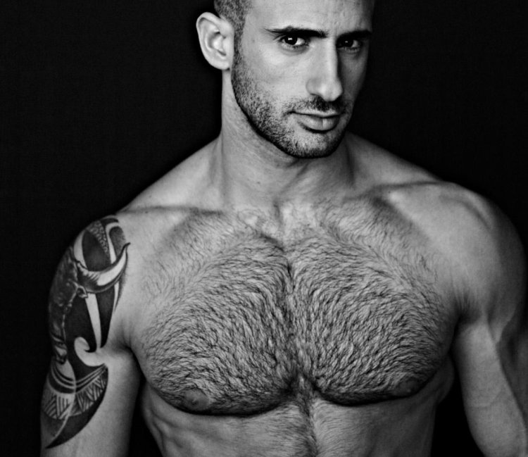 Eliad Cohen on Red Background