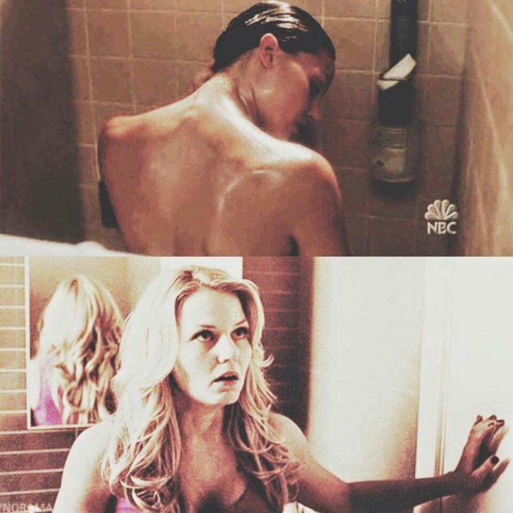 Emma Swan in a T-shirt