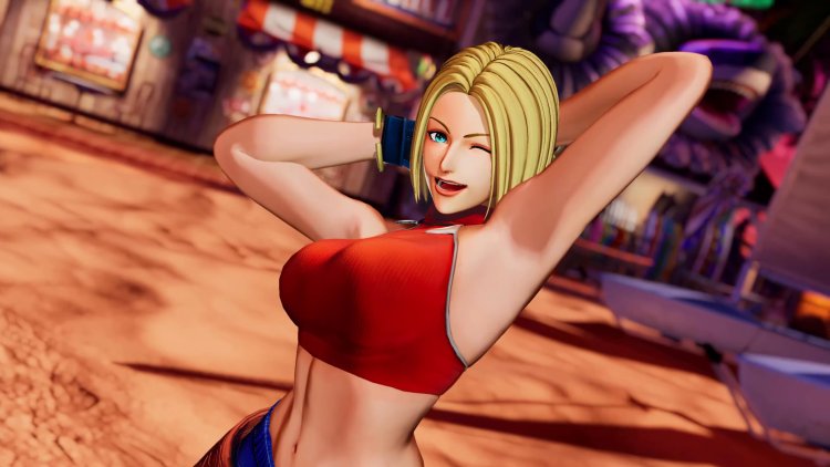 Blue Mary King of Fighters 15