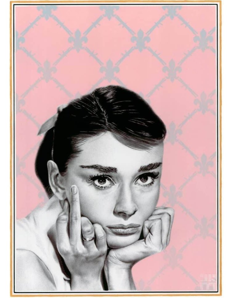 Audrey Hepburn art