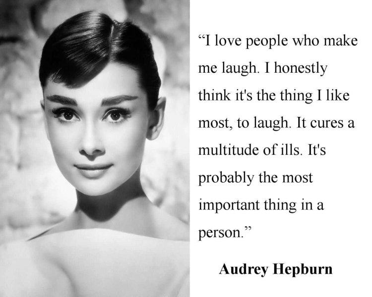 Audrey Hepburn advertisement