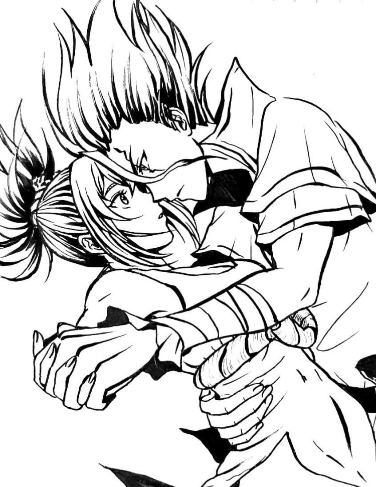 Dr. Stone Kohaku Kiss