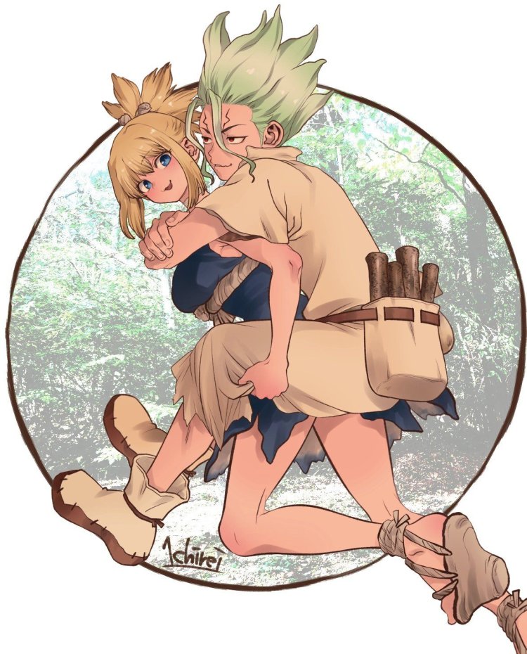 Senku x Kohaku