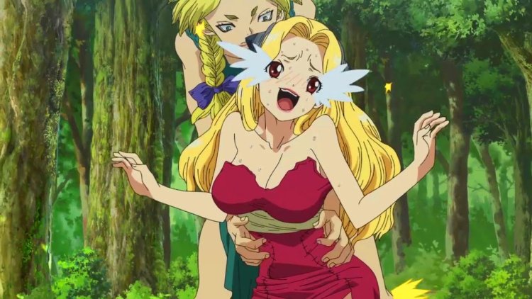 Senku moments from anime