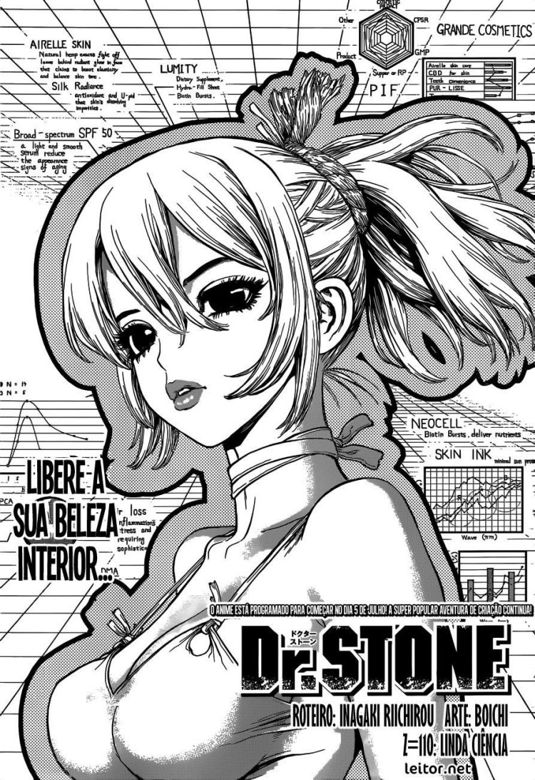 Yuzuriha Doctor Stone Manga
