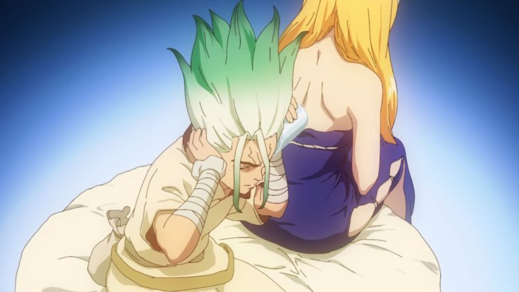 Dr. Stone Senku and Ruri