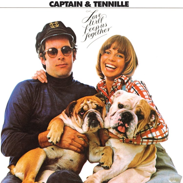 Captain & Tennille - Love will keep us together (1975) cover