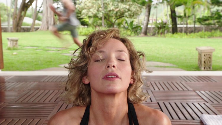 Perdita Wicks in a swimsuit