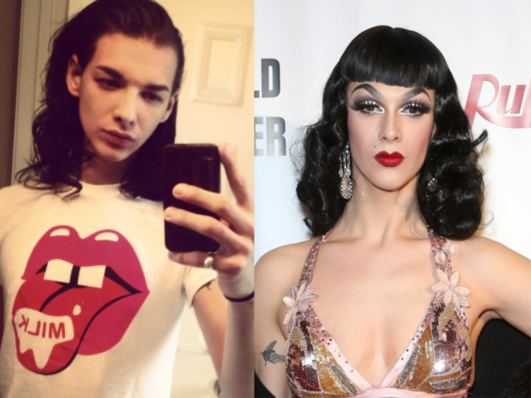 Violet Chachki without makeup