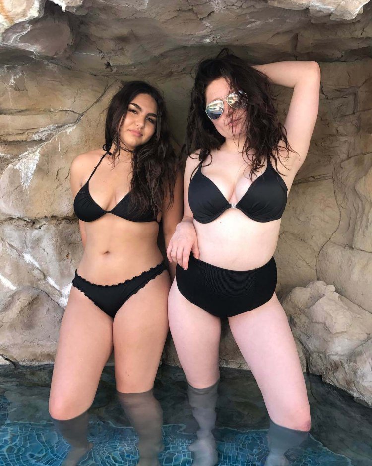 Emma Kenney in a swimsuit