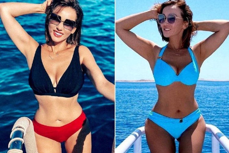 Anfisa Chekhova in her youth is thin