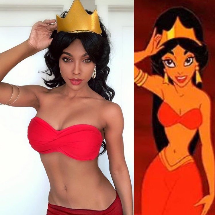 Cosplay Disney princesses Jasmine
