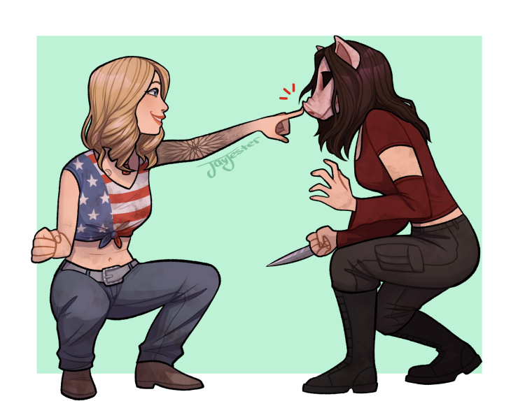 Dead by Daylight Anna and Amanda