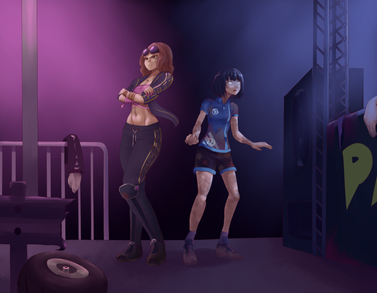 Yui Kimura and Feng Ming