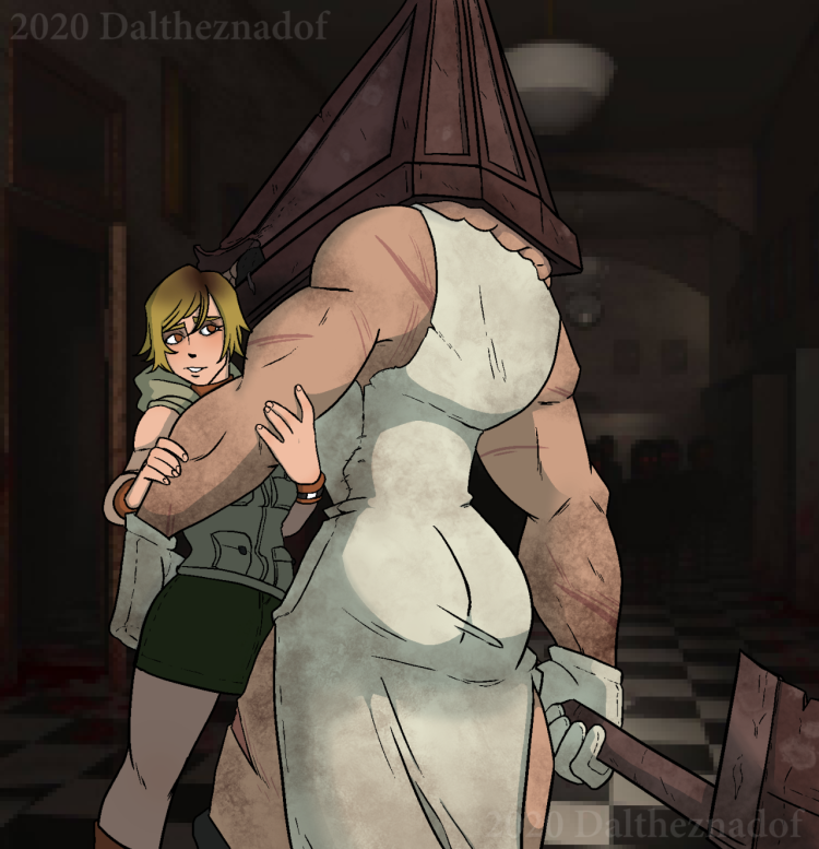 Pyramid Head and Cheryl Mason