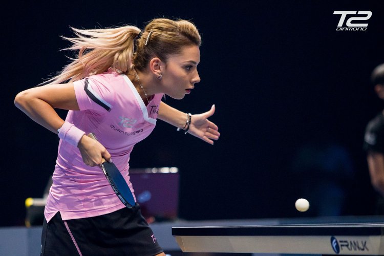 Romanian tennis player Bernadette Sech