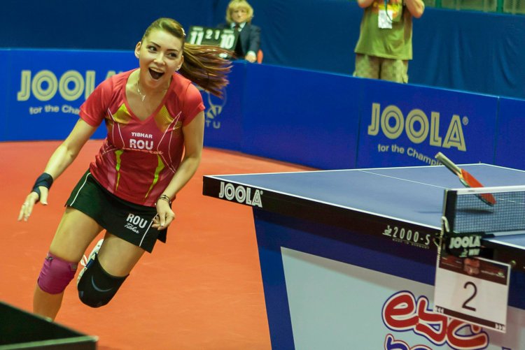 Bernadette soch table tennis