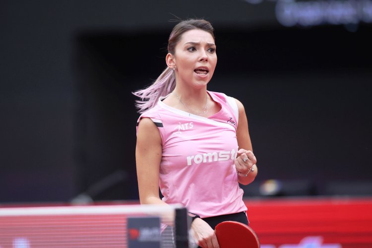 Romanian tennis player Szocs