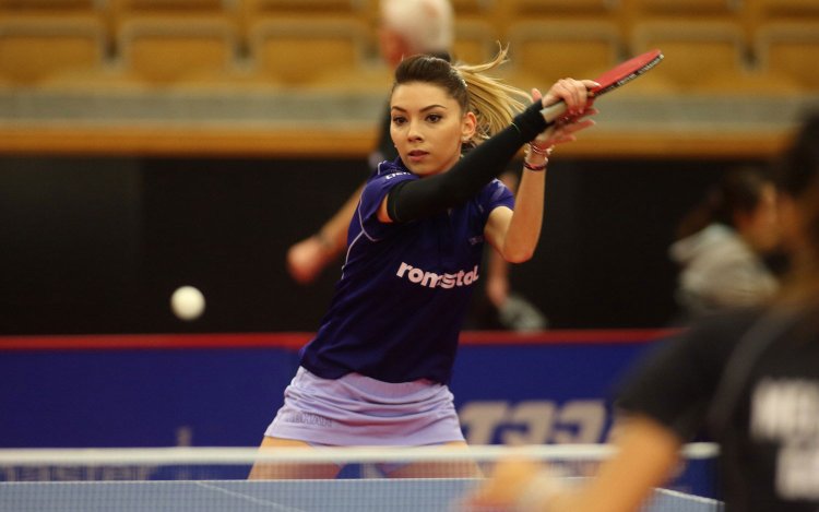 Romanian tennis player Bernadette Sech