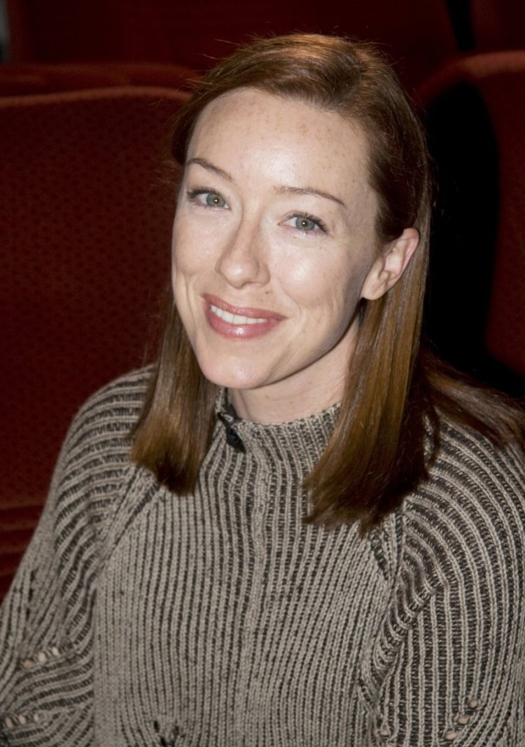 Molly Parker as a child