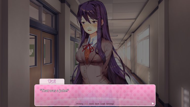 Monica DDLC screenshots from the game