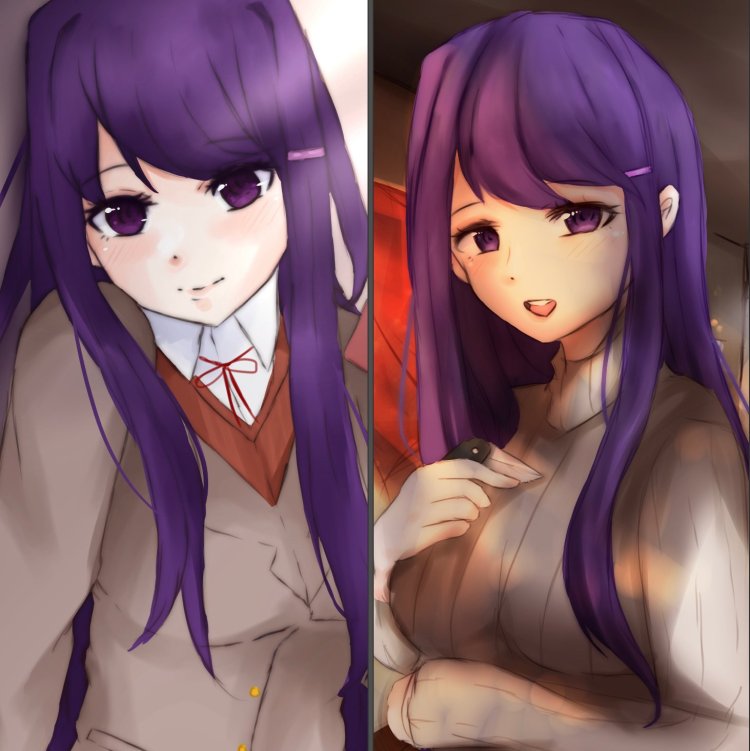 DDLC. Yuri and Libitina