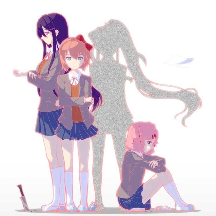 Monica Yuri Natsuki Sayori