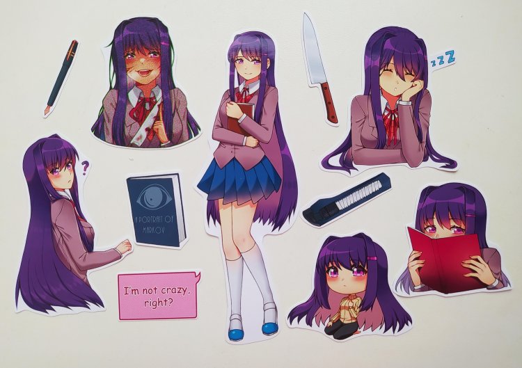 Yuri DDLC art