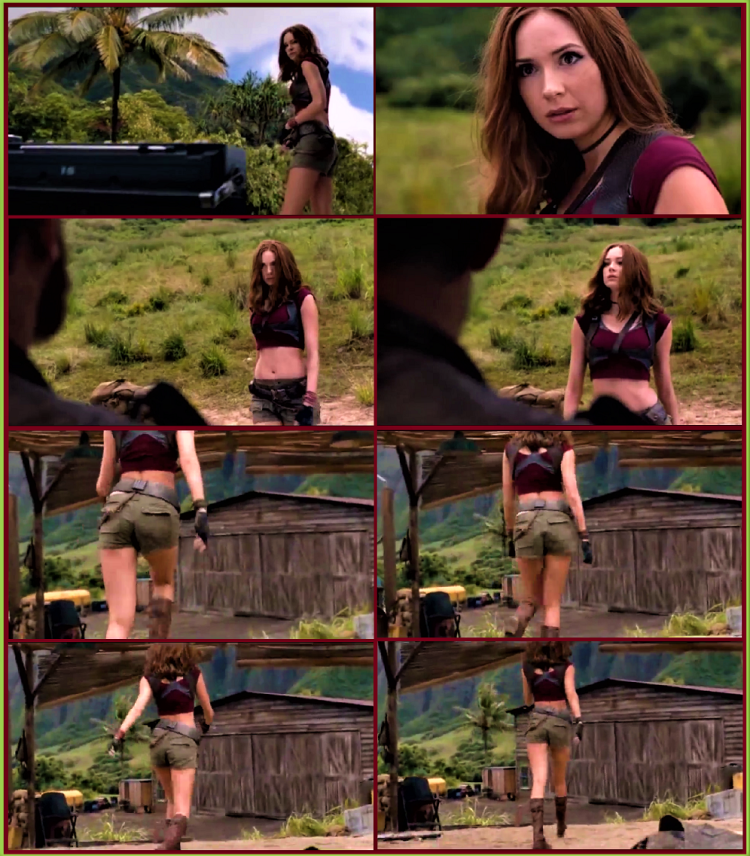 Karen Gillan Jumanji Hottest