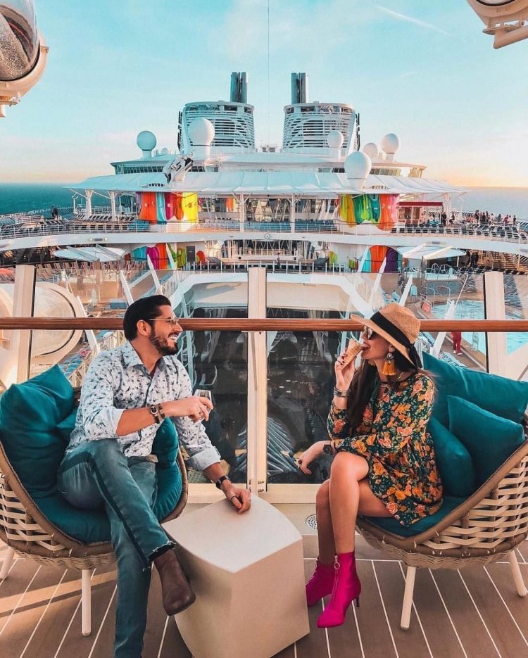 Traveling on a cruise ship