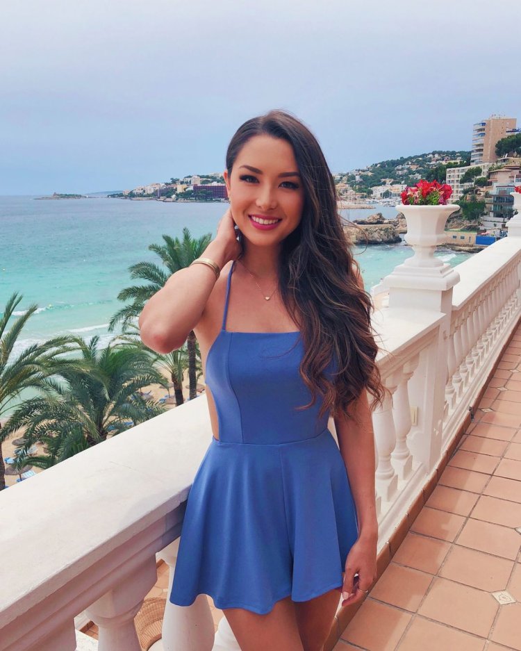 Beautiful girls of Eastern appearance