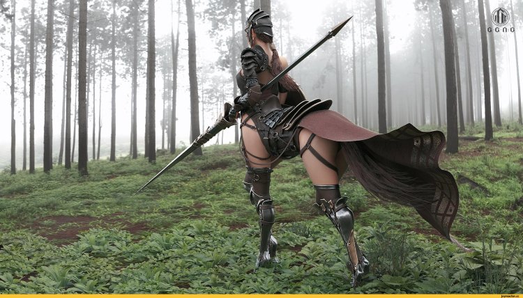 Centaur girl warrior