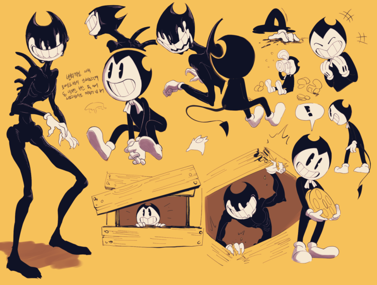 Bendy and the Ink Machine ink demon