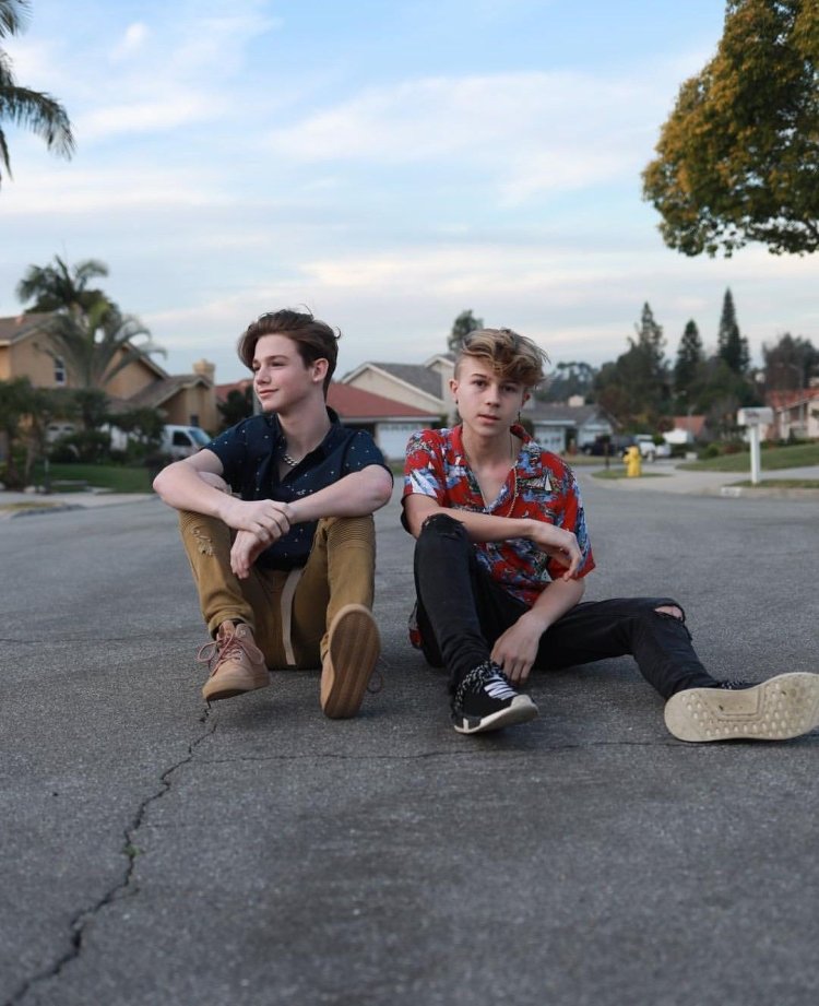 Dylan Hartman and Peyton