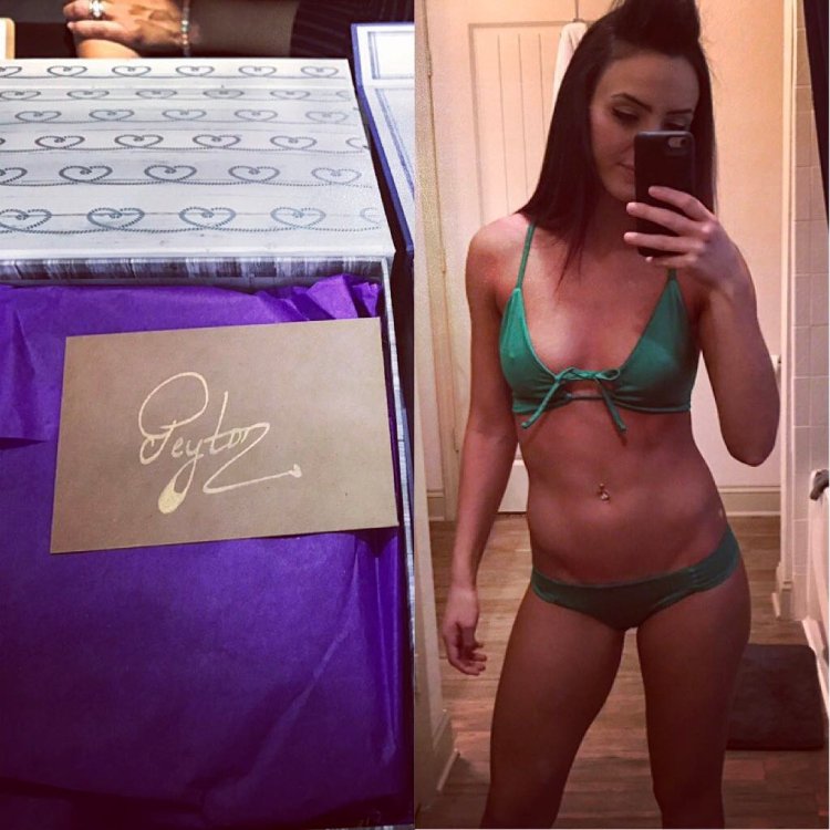 Peyton Royce in a swimsuit