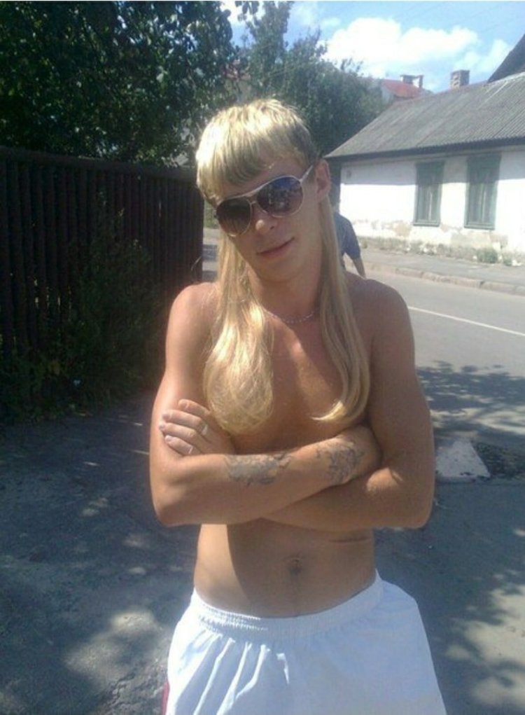 Weird social media women