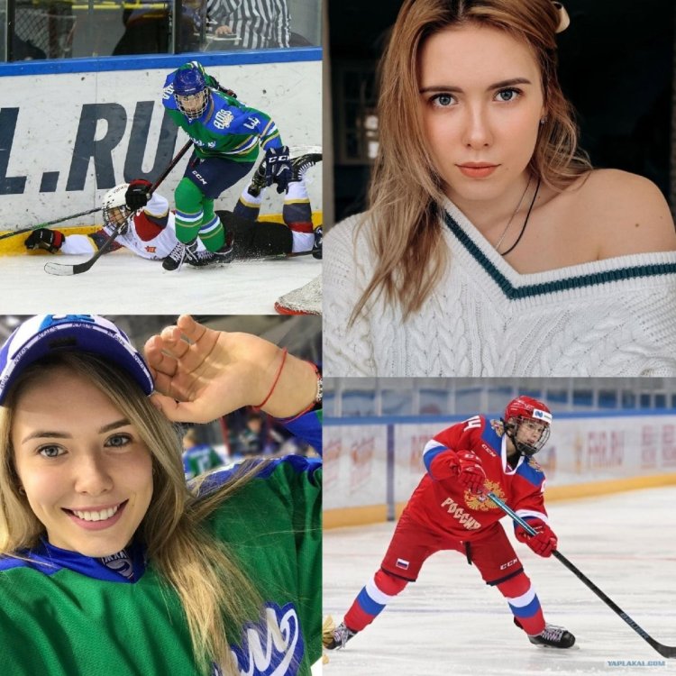 Anna Pirogova hockey player